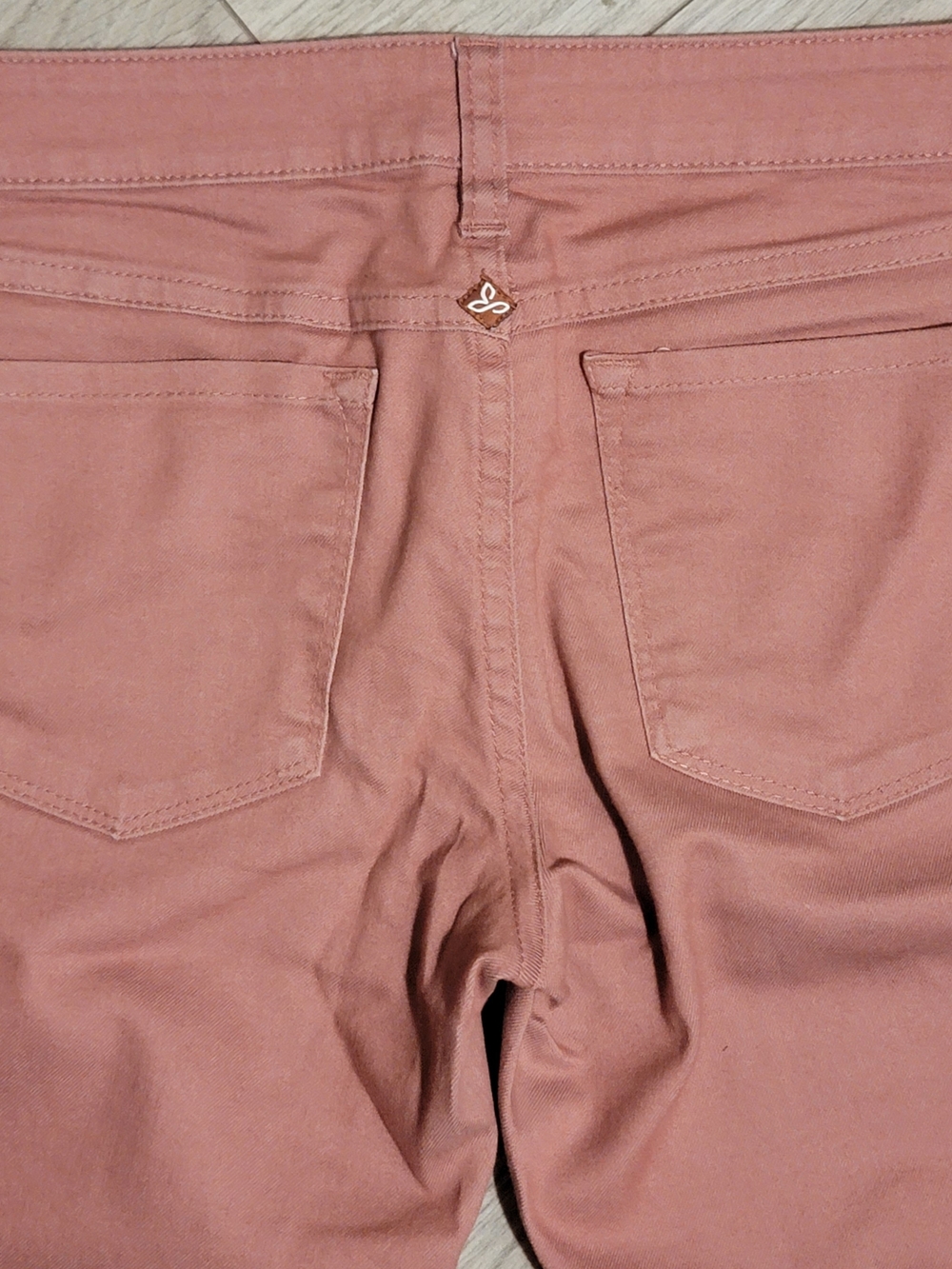Prana High-Rise Skinny Jeans in Dusty Rose - Picture 4 of 4